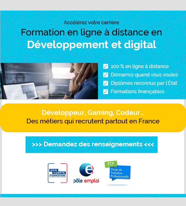 formations en ligne digital