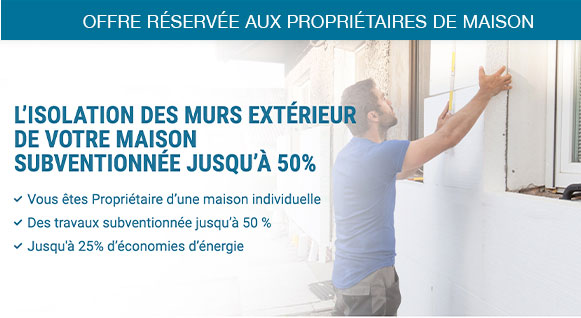 OFFRE RÉSERVÉE AUX PROPRIÉTAIRES DE MAISON