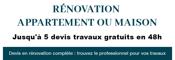 RÉNOVATION APPARTEMENT OU MAISON